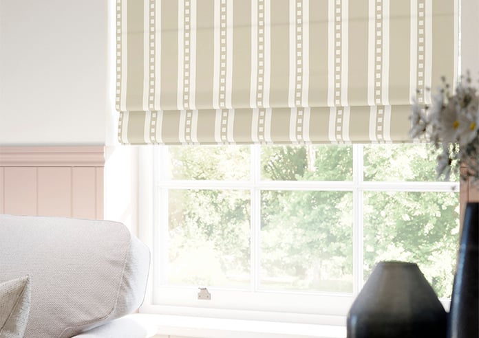 The British Stripe Co. Edgar, Dover No.1 - Twist&Fit Roman Blind - Image 5
